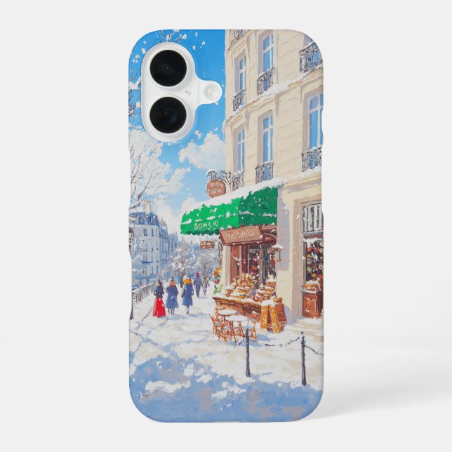 Winter Weather iPhone 16 Case (Back)