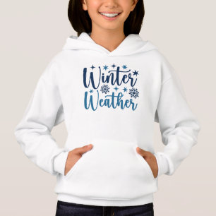 Winter Weather - Snowy Holiday Typography