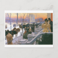 Winter Wedding in Washington Square c. 1897