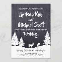 Winter Wedding Invitation