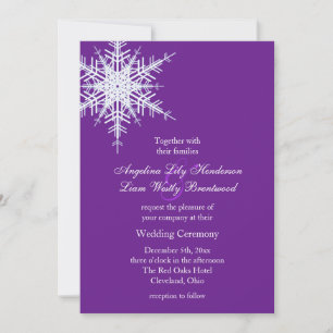 Winter Wedding Invitation