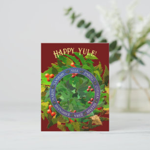 Winter Wheel of the Year Holiday Card