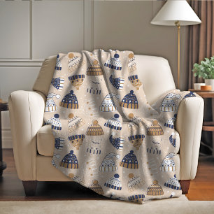 Winter Whimsy Fleece Blanket