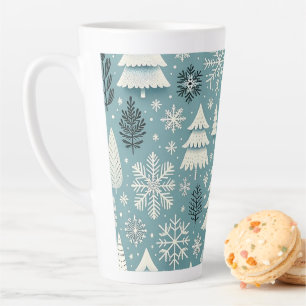 Winter Whimsy Forest Latte Mug