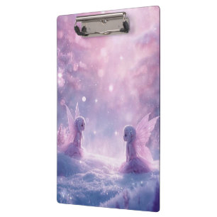 Winter Whispers and Fairy Light Clipboard