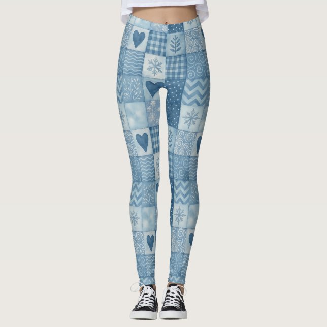 Winter Whispers Leggings (Front)