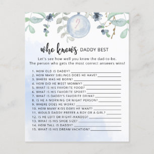Winter Who knows daddy best game