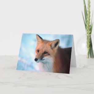 Winter Wildlife Holiday Card