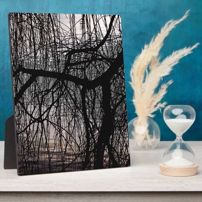 WINTER WILLOW TREE PLAQUE (Side)