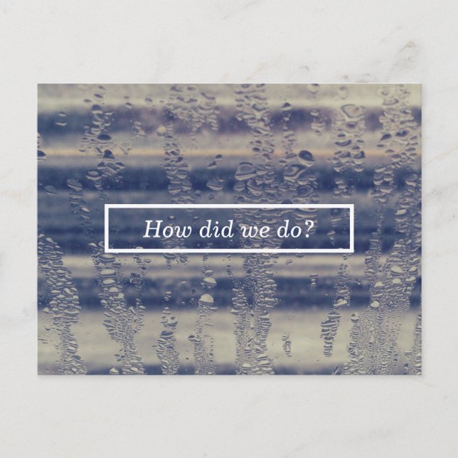 winter window comment card (Front)