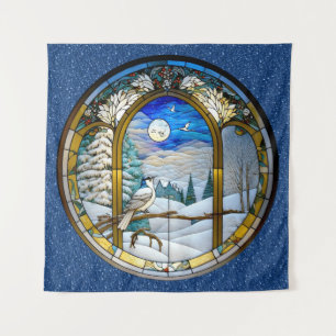 Winter Window Tapestry
