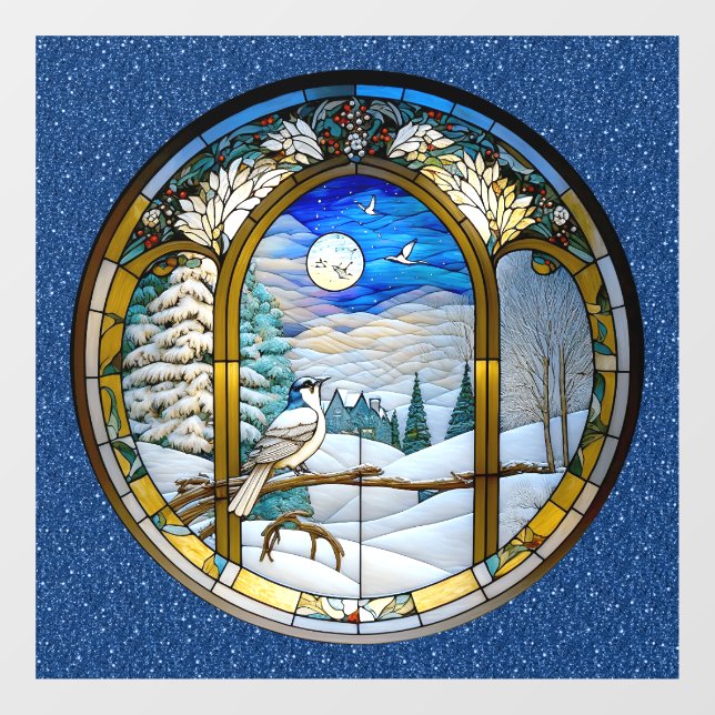 Winter Window Window Cling (Sheet)