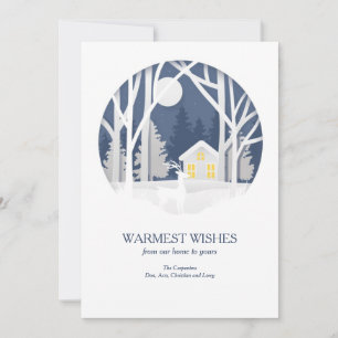 Winter Wishes Holiday Card