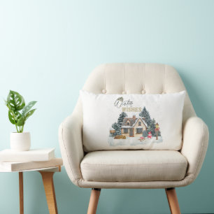 Winter Wishes Lumbar Cushion