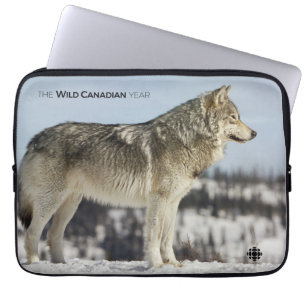 Winter - Wolf Laptop Sleeve