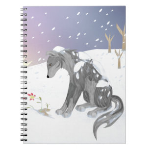 Winter Wolf Notebook