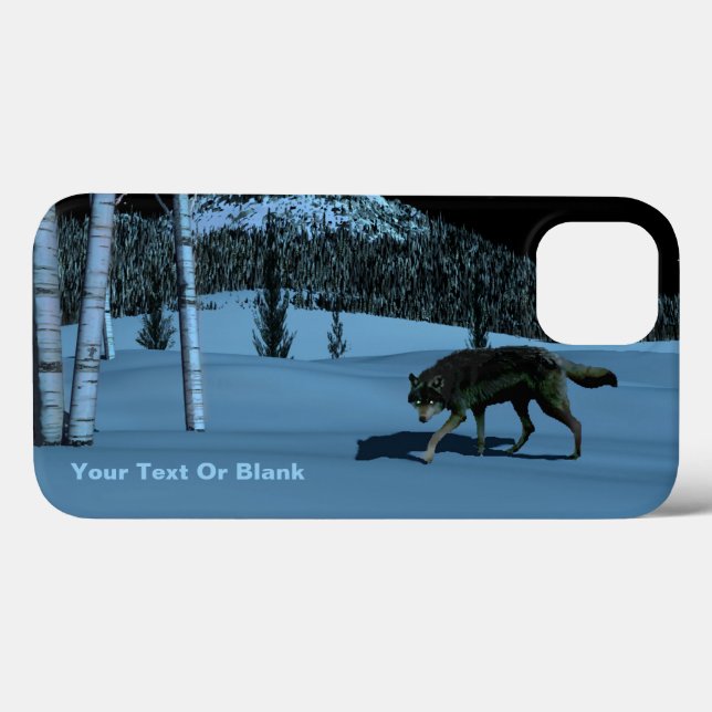 Winter Wolf - Tapetum Lucidum Case-Mate iPhone Case (Back (Horizontal))