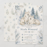 Winter Wolves Baby Shower