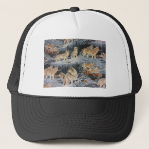 Winter Wolves Trucker Hat