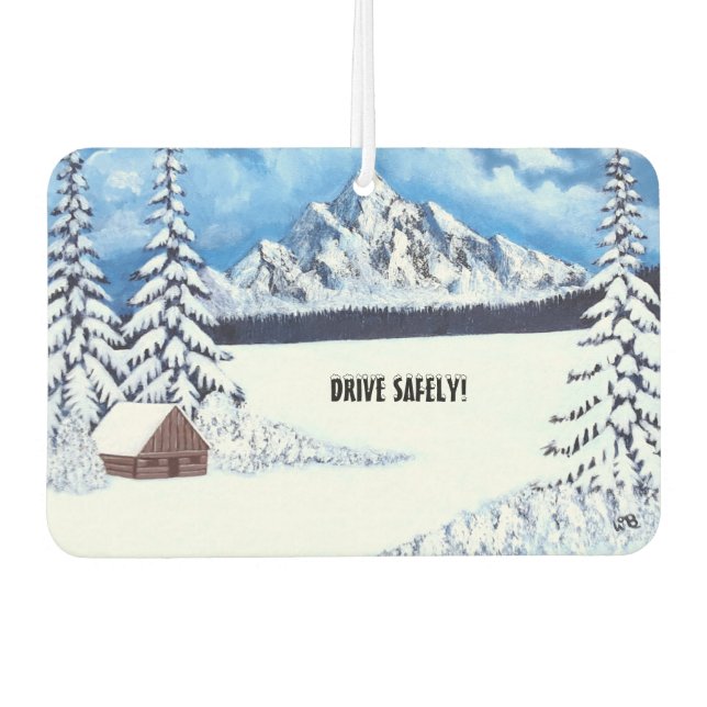 Winter Wonder Air Freshener (Front)