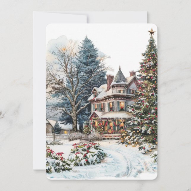 Winter Wonder Holiday Card (Front)