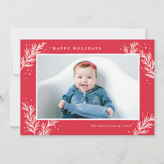 Winter Wonder Holiday Photo Card
