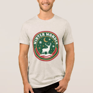 Winter Wonder Shirt Majestic Reindeer Starlit Tee