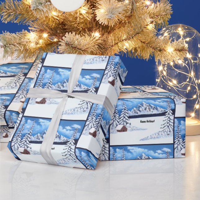 Winter Wonder Wrapping Paper (Holidays)