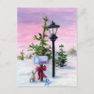 Winter Wonderland aceo Postcard