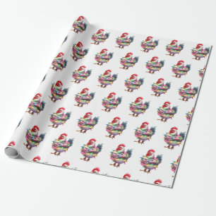 Winter Wonderland Animals Wrapping Paper