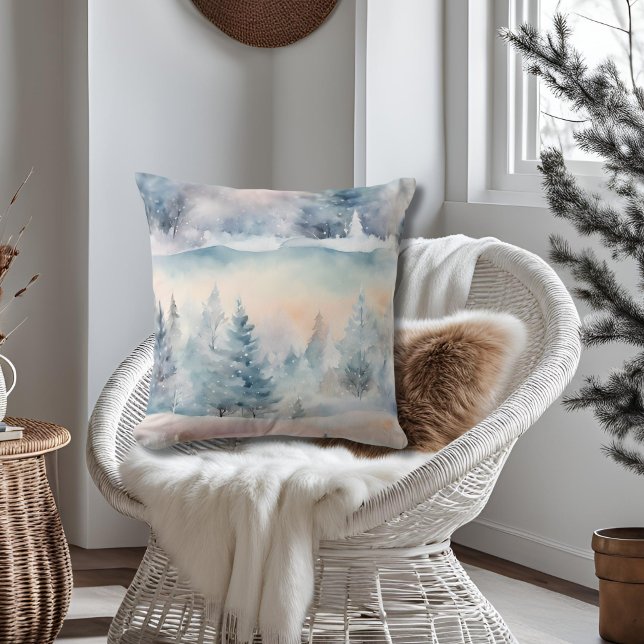 winter wonderland  - artistic cushion (Creator Uploaded)