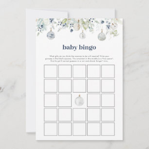 Winter Wonderland Baby Bingo Baby Shower Game