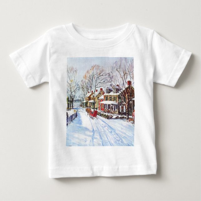 Winter Wonderland Baby T-Shirt (Front)