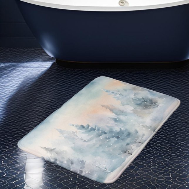 Winter Wonderland  Bath Mat (Creator Uploaded)