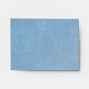 Winter Wonderland Blue Note Card RSVP Envelope