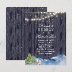 Winter Wonderland Brunch & Bubbly Invites