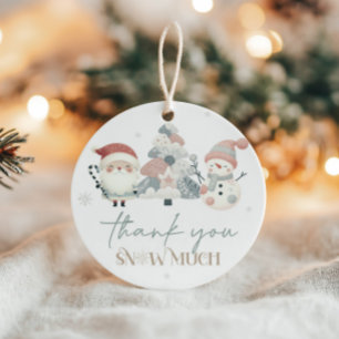 Winter Wonderland Christmas Birthday Gift Tag