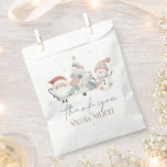 Winter Wonderland Christmas  Favour Bag<br><div class="desc">Send your guests home with a touch of magic using our Winter Wonderland Christmas Favour Bag. Featuring enchanting snowflake designs and frosty winter accents, these bags are perfect for holding small gifts, treats, or party favours at a Christmas-themed event. Ideal for birthdays, baby showers, or holiday celebrations, they add a...</div>
