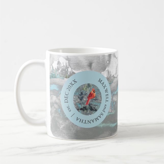 Winter Wonderland Christmas Mug (Left)