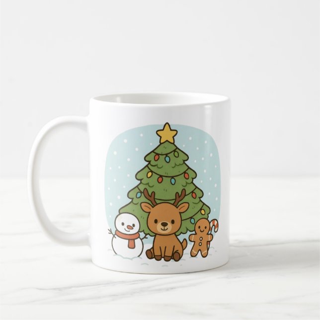 Winter Wonderland Christmas Mug (Left)