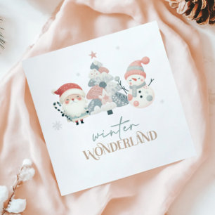 Winter Wonderland Christmas Napkin