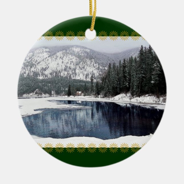 Winter Wonderland, Christmas Ornament (Front)