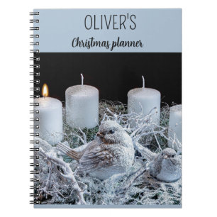 Winter Wonderland Christmas Planner Notebook