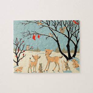 Winter Wonderland Christmas Puzzle