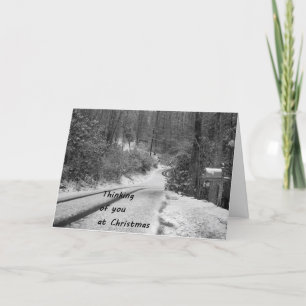 WINTER WONDERLAND CHRISTMAS WISHES HOLIDAY CARD