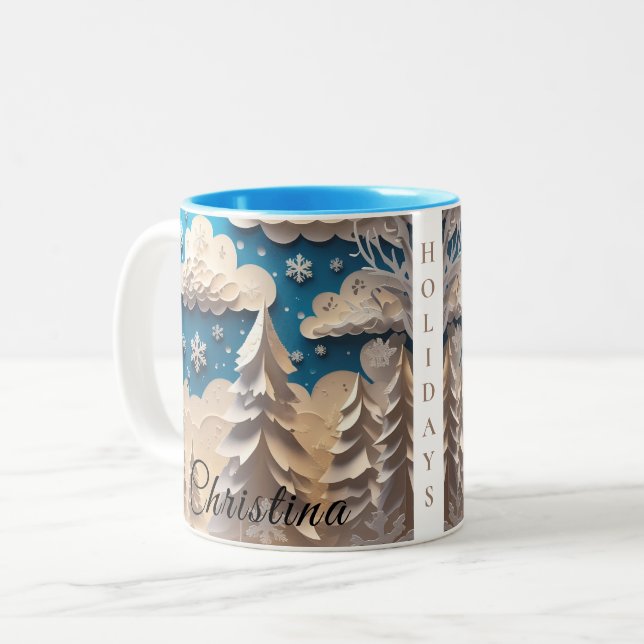 Winter Wonderland Coffee Mug (Front Left)