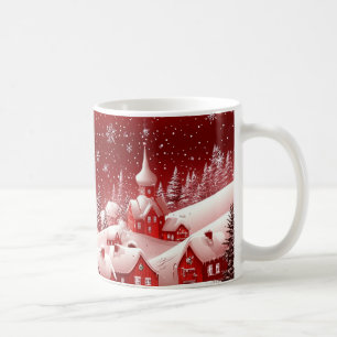 Winter Wonderland Cosy Christmas Cabin Mug