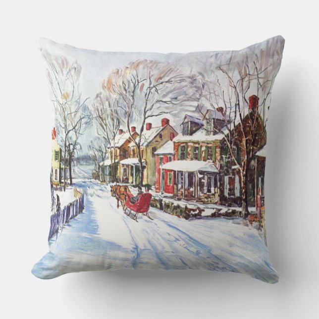 Winter Wonderland Cushion (Front)