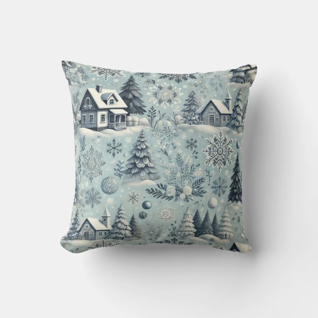 Winter Wonderland Cushion (Front)