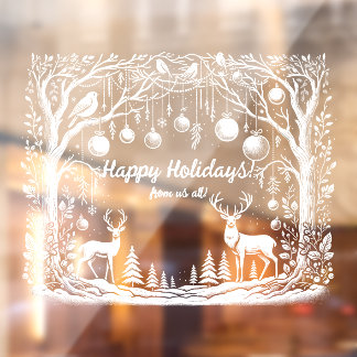 Winter Wonderland Custom Window Cling